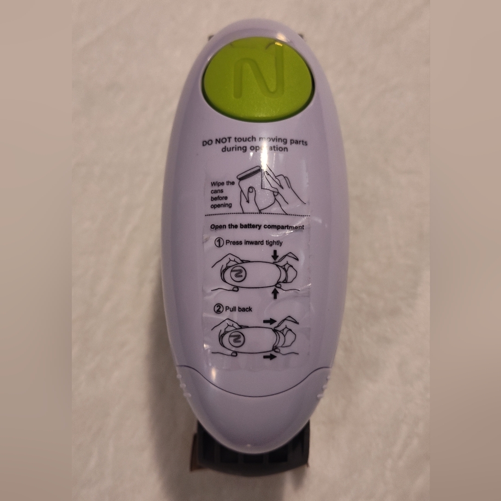 Purple and Green Electric Device